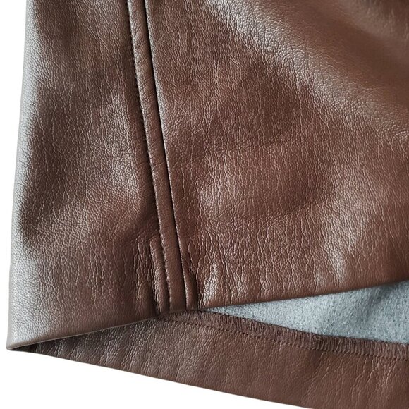 Black Tape Brown Wide Leg Pants - Picture 9 of 15